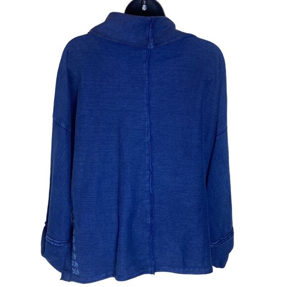Sundance indigo days sweater xs NWT thick Lagenlook embroidered - Picture 7 of 10